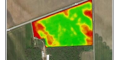Lincoln Ag Variable Rate Seeding map.