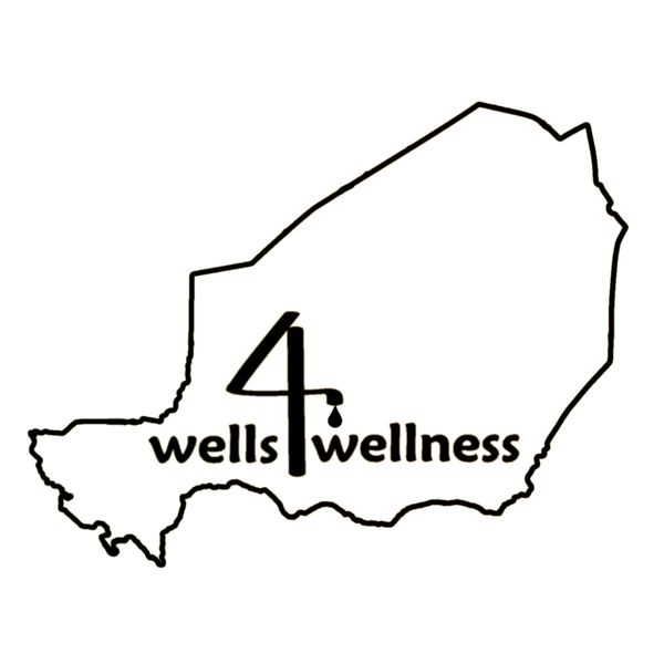 Logo with outline of a country and text 'wells 4 wellness'.