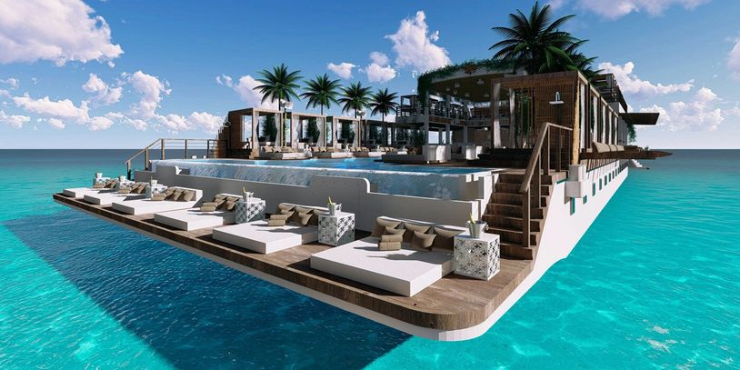 A flattering image of Yona Beach Club in Phuket