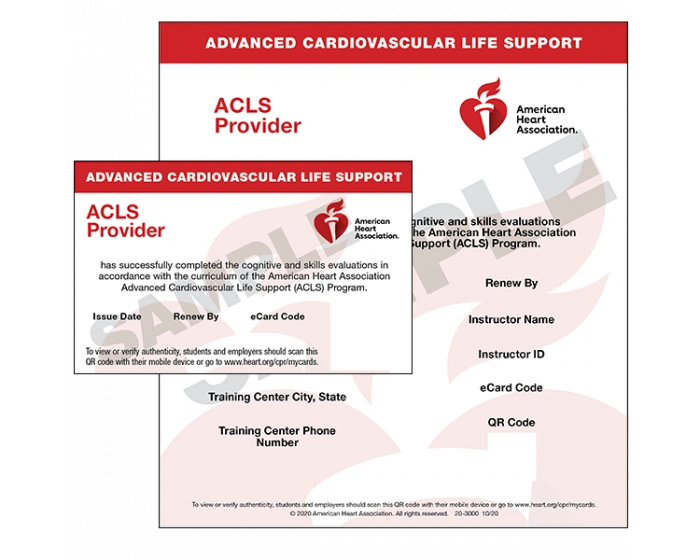 Advanced Cardiac Life Support (ACLS)
