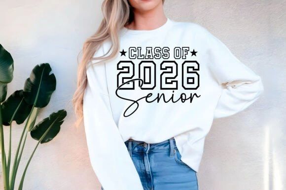 Senior 2026 SVG | Class of 2026 Graduation Shirt Design