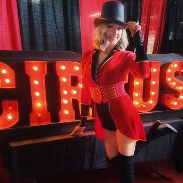 Ringmaster in Cincinnati at Queen City Stunt Circus - book local entertainment themes performers