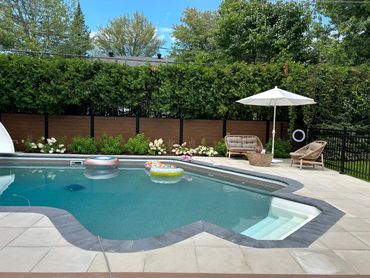 Aménagement complet cour arrière