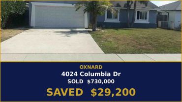 House sold at 4024 Columbia Dr, Oxnard, saving $29,200.