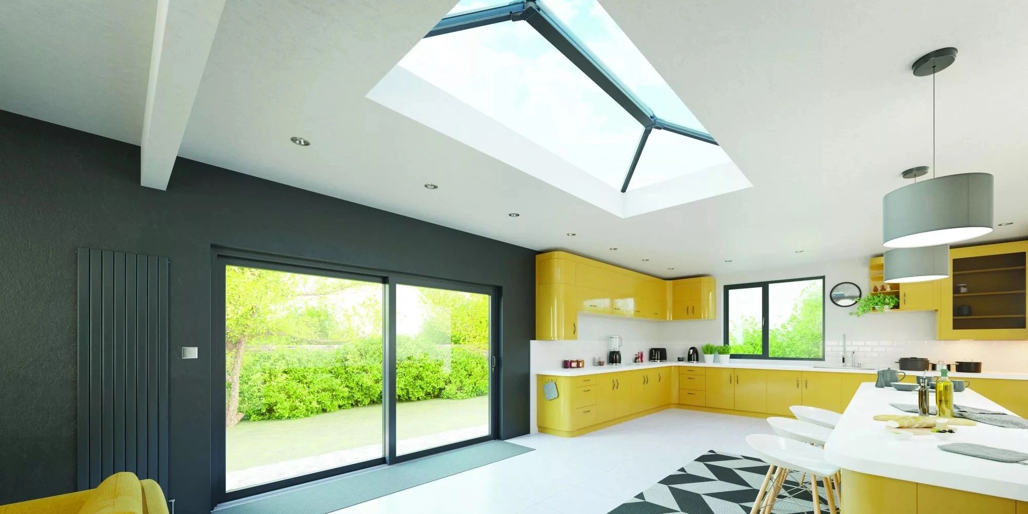 Lantern roof
