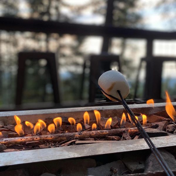 Roasting smores