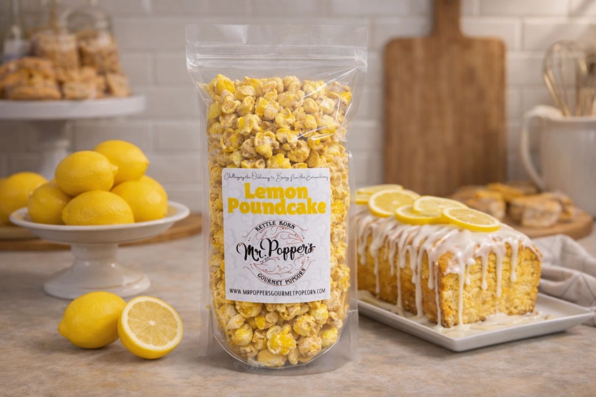 Lemon Poundcake Gourmet Popcorn