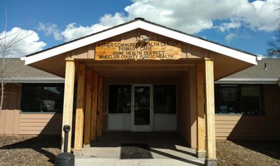 Fossil location, Asher Community Health Center
