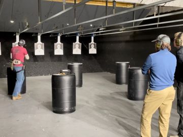 advanced shooters firearm training during Pistol 3 class