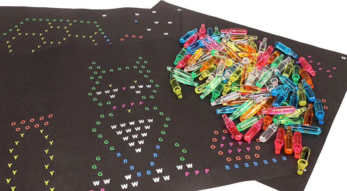Lite-Brite Peg and Template Refill Pack