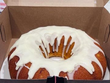 12" Golden Bundt with Your topping of choice