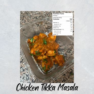 Chicken Tikka Masala
Healthy Meal Prep