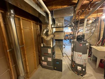 Dual furnace and water heater setup by Kelvin Energy Inc. in Ottawa.