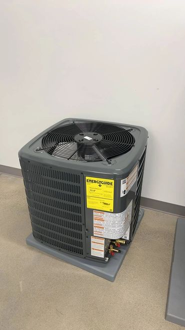 AC condenser replacement by Kelvin Energy Inc. in Ottawa, Ontario.