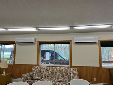 Multi-zone ductless HVAC system installed by Kelvin Energy Inc. in Ottawa.