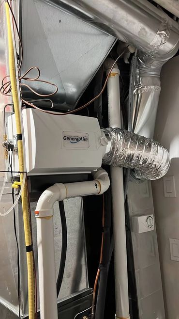 HRV ventilation system installed by Kelvin Energy Inc. in Ottawa, Ontario.