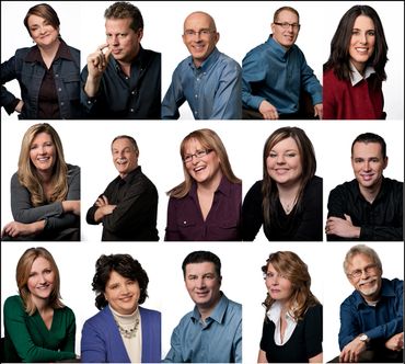 team headshots of fifteen people from one company