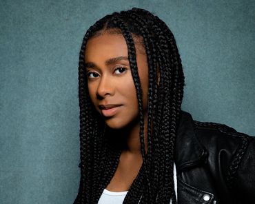 branding headshot of a black woman in studio