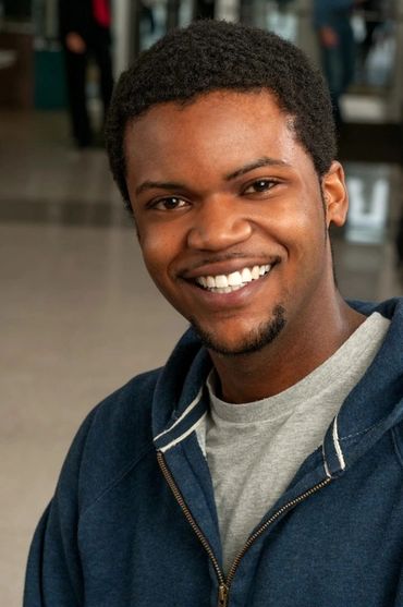 location headshot of a male actor in casual attire