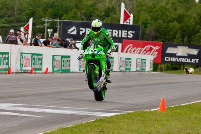 Canadian Kawasaki motors Superbike race team, Jordan Szoke, cskb, Superbike, #1, Kawasaki  