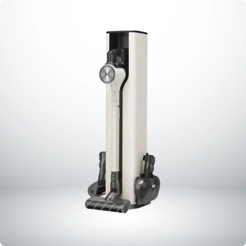 RENTAL] LG CordZero™ A9Komp with All-in-One Tower™ (Made in Korea, Calming Beige)