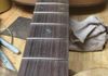 Indian Rosewood Fingerboard with Abalone Inlay