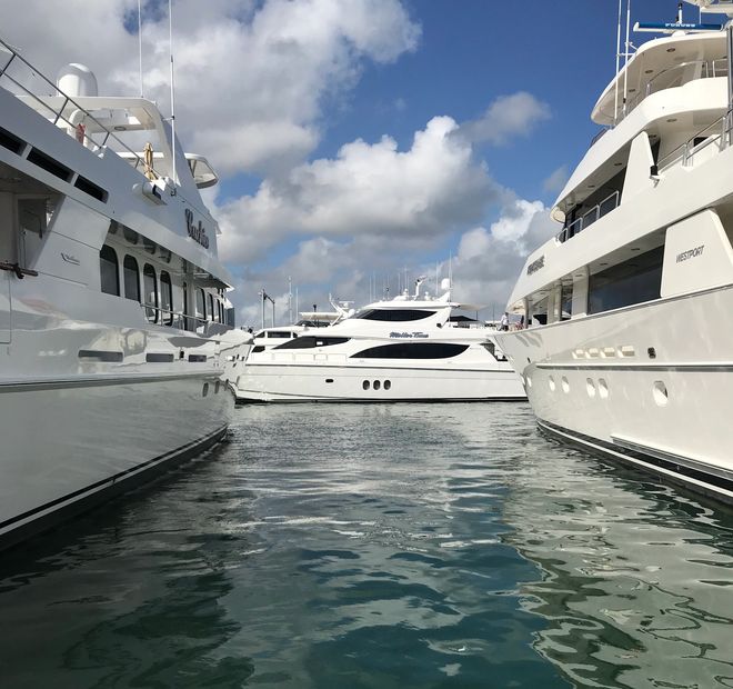 Miami boat show 