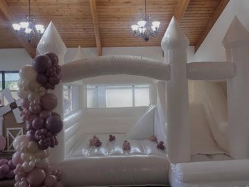 LIttlest Biggie Bounce 17ft of endless fun for all ages. A great centrepiece or addition to any of o