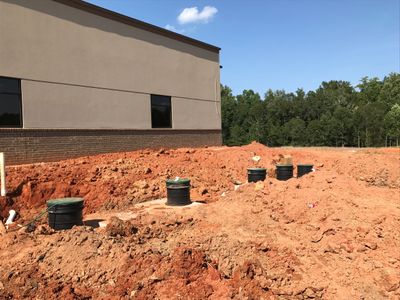 Our septic tank pumping facility in Jonesboro, GA