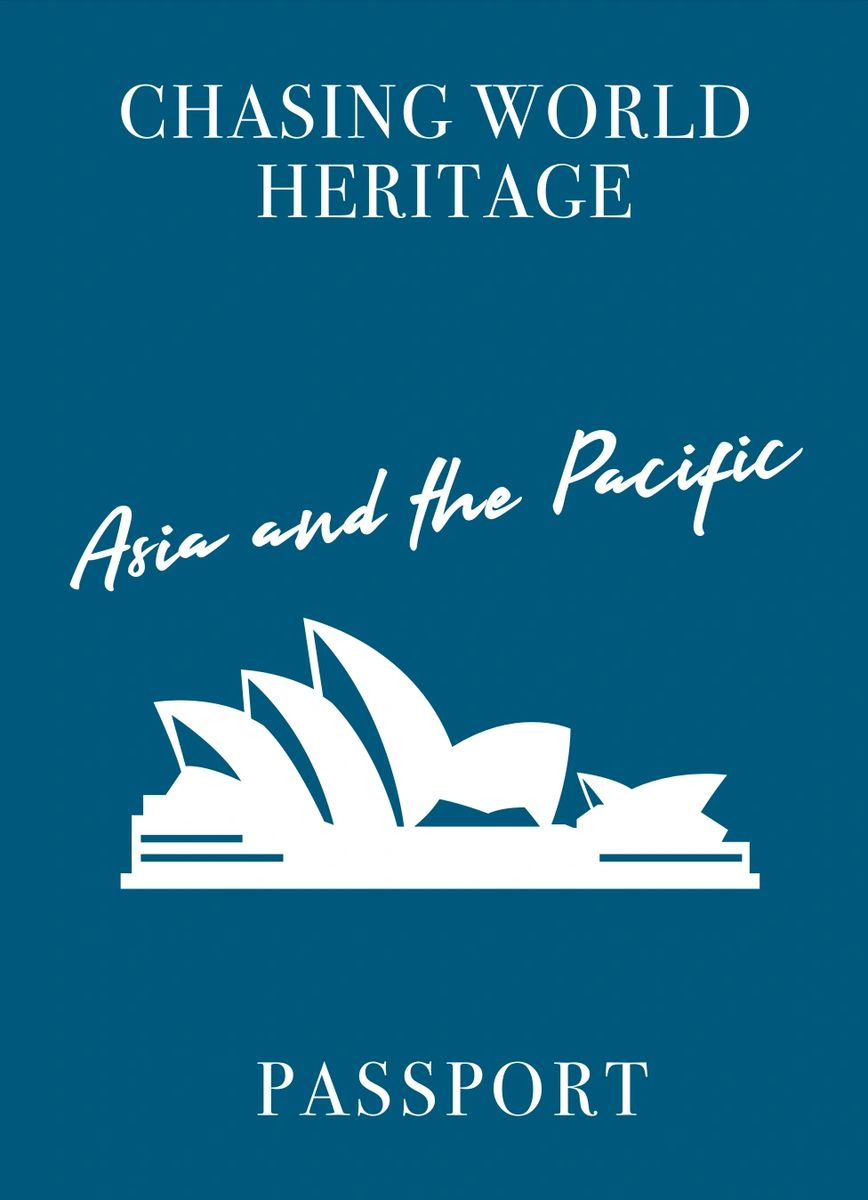 Asia and the Pacific - Chasing World Heritage passport, image size:868x1200