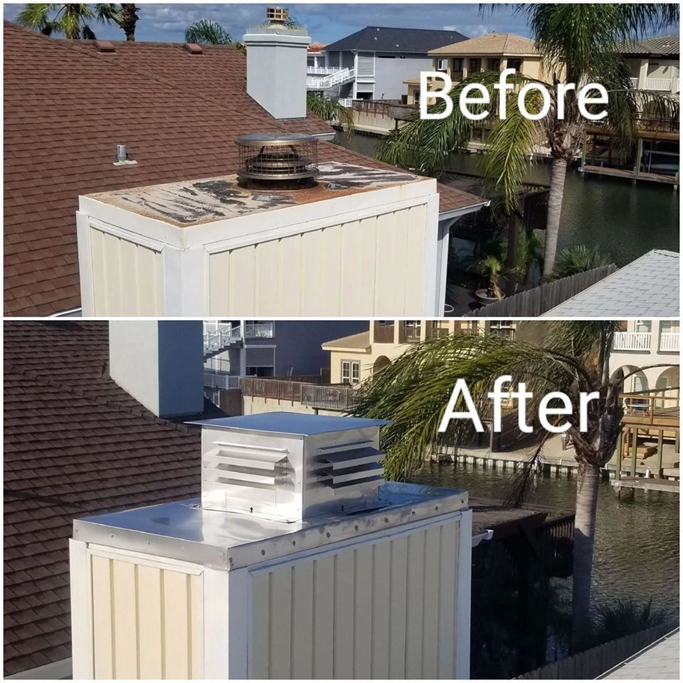 Chimney Cap and Chase Corpus Christi Chimney Caps
