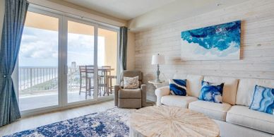 Calypso 2007 is a 3 bedroom 2 bath condo in Calypso tower 3 in Panama City Beach Florida