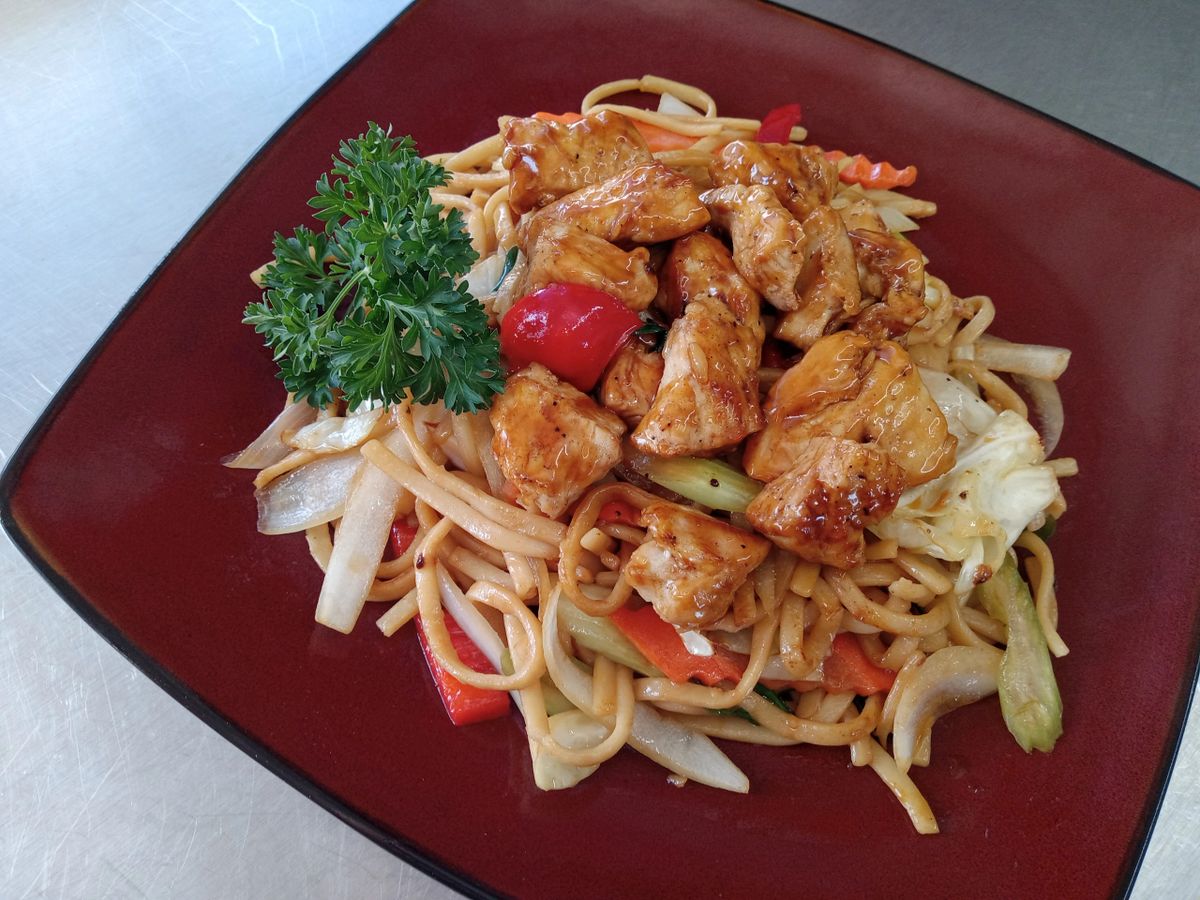 Chicken Yakisoba