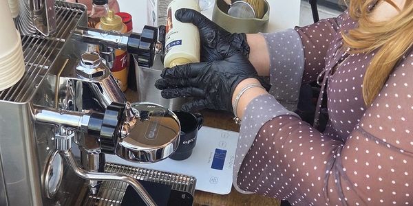 Barista for hire, hot coffee catering, iced lattes, iced coffee, coffee cart, mobile coffee catering