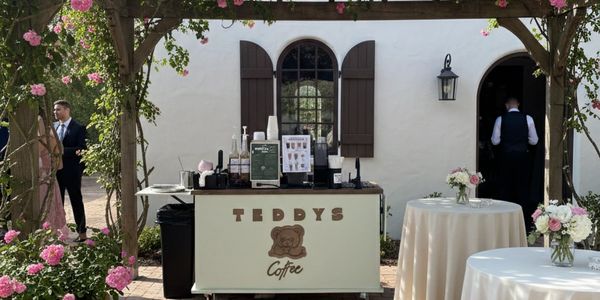 Mobile Coffee catering for weddings in Tucson Arizona, Wedding coffee bar