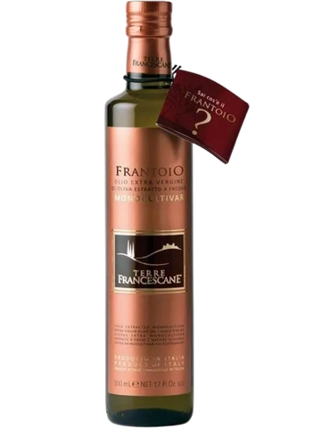 Frantoio Monocultivar, Medium Robust intensity EVOO.