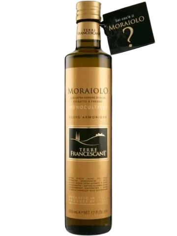 Moraiolo Monocultivar, Robust Intensity EVOO.