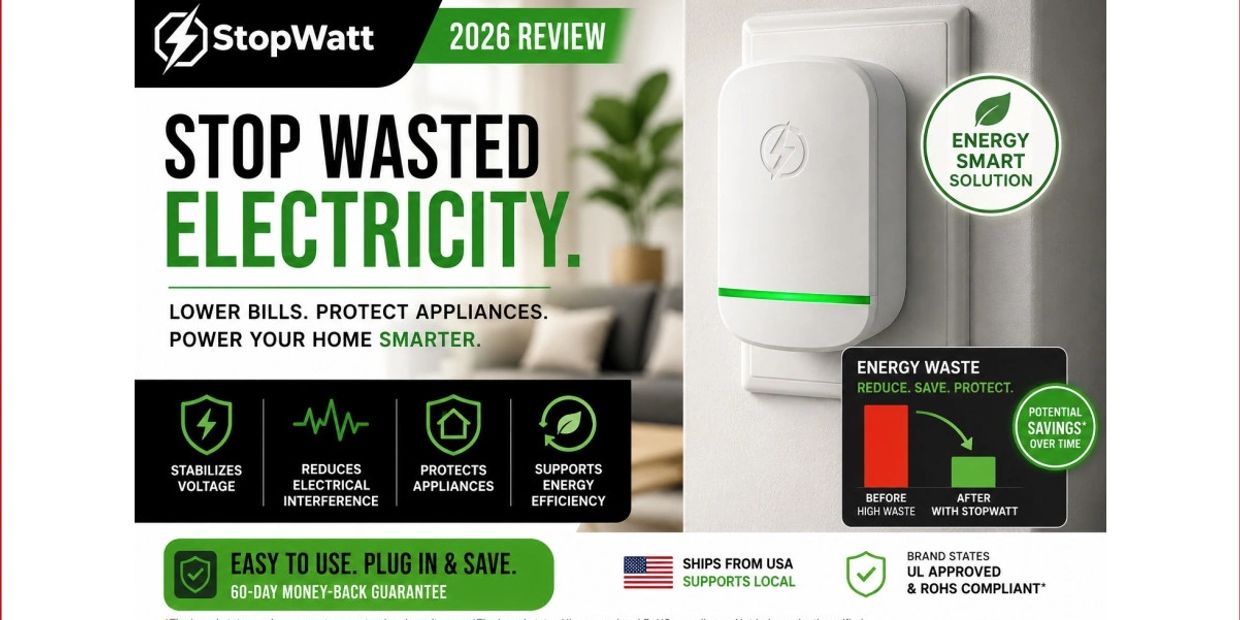 StopWatt device reduces energy waste and lowers electricity bills.