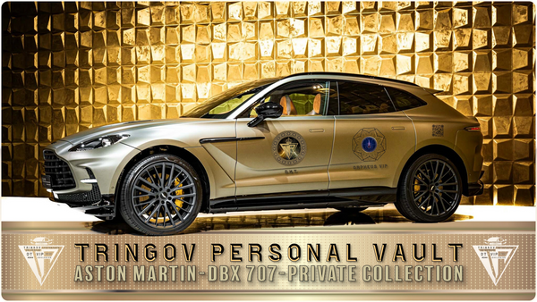 TRINGOV VIP PRIVATE-ASTON MARTIN DBX 707 GOLD