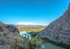 Looking out of Santa Elena Canyon