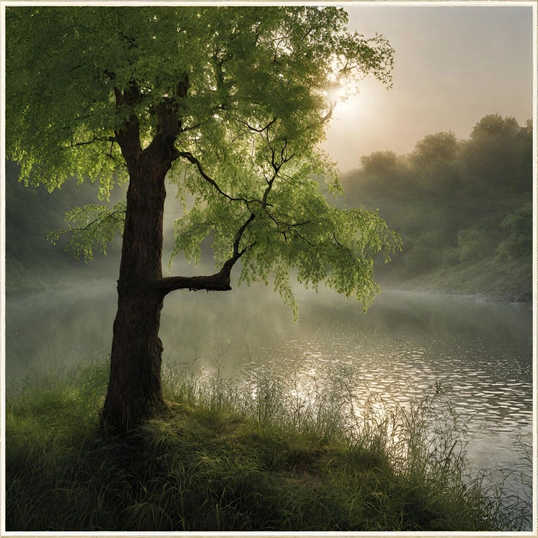 Planted by the water