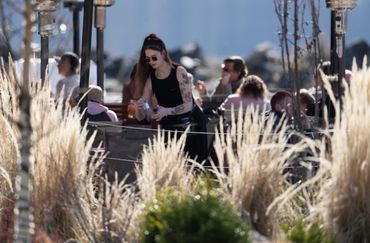 Springs weekend game face on Penticton's best patio! Find your inner patio this Summer!