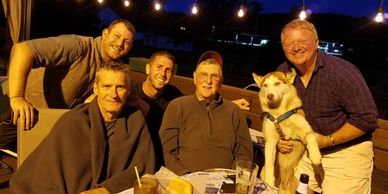 Group of friends taking picture