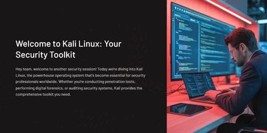 Kali Linux Partial Toolkit