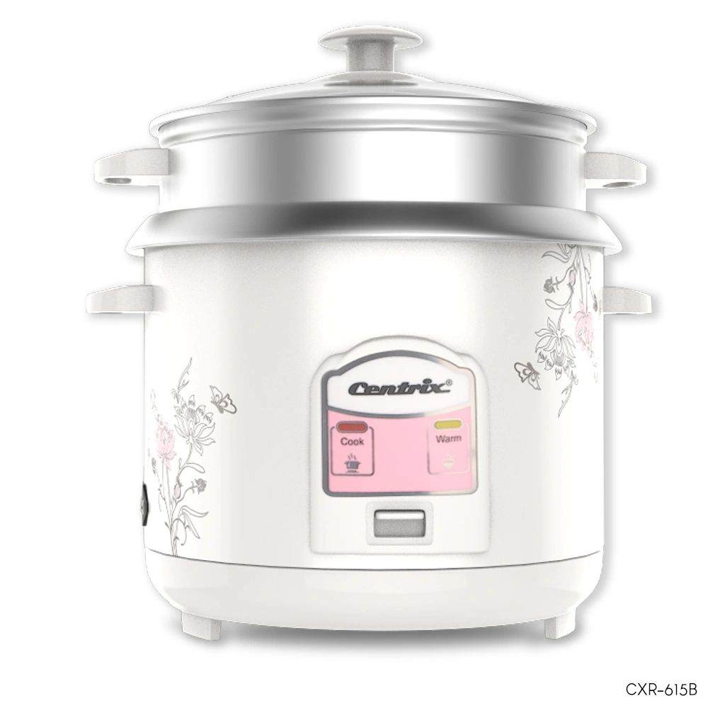 Centrix CXR-615B 1.5 L 3-in-1 Rice Cooker & Warmer & Steamer