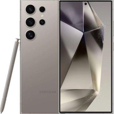 Samsung smartphone with multiple rear cameras and a stylus pen.