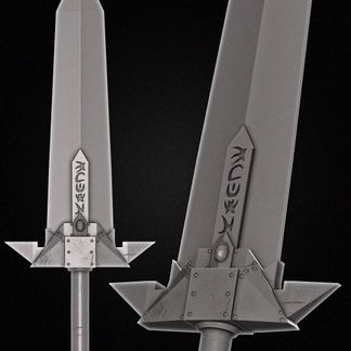 Sword (Unpainted, Promotional Accessory)