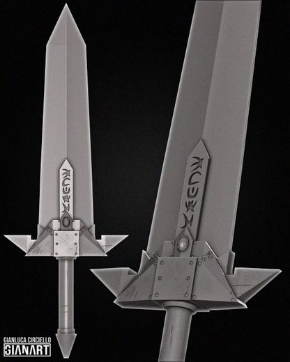 Sword (Unpainted, Promotional Accessory)