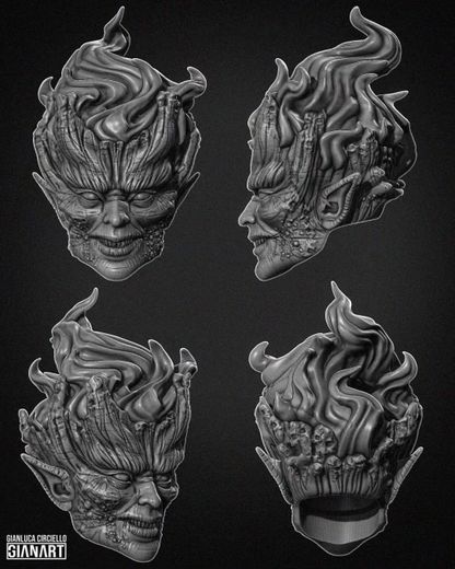 Fire Head (Unpainted, Promotional Head)
