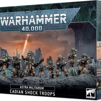 Warhammer Astra Militarum: Cadian Shock Troops